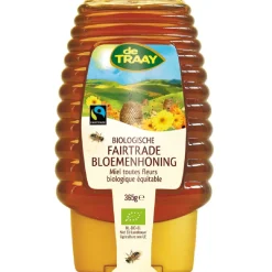 De Traay Bloemenhoning Fairtrade Biologisch 365g** New