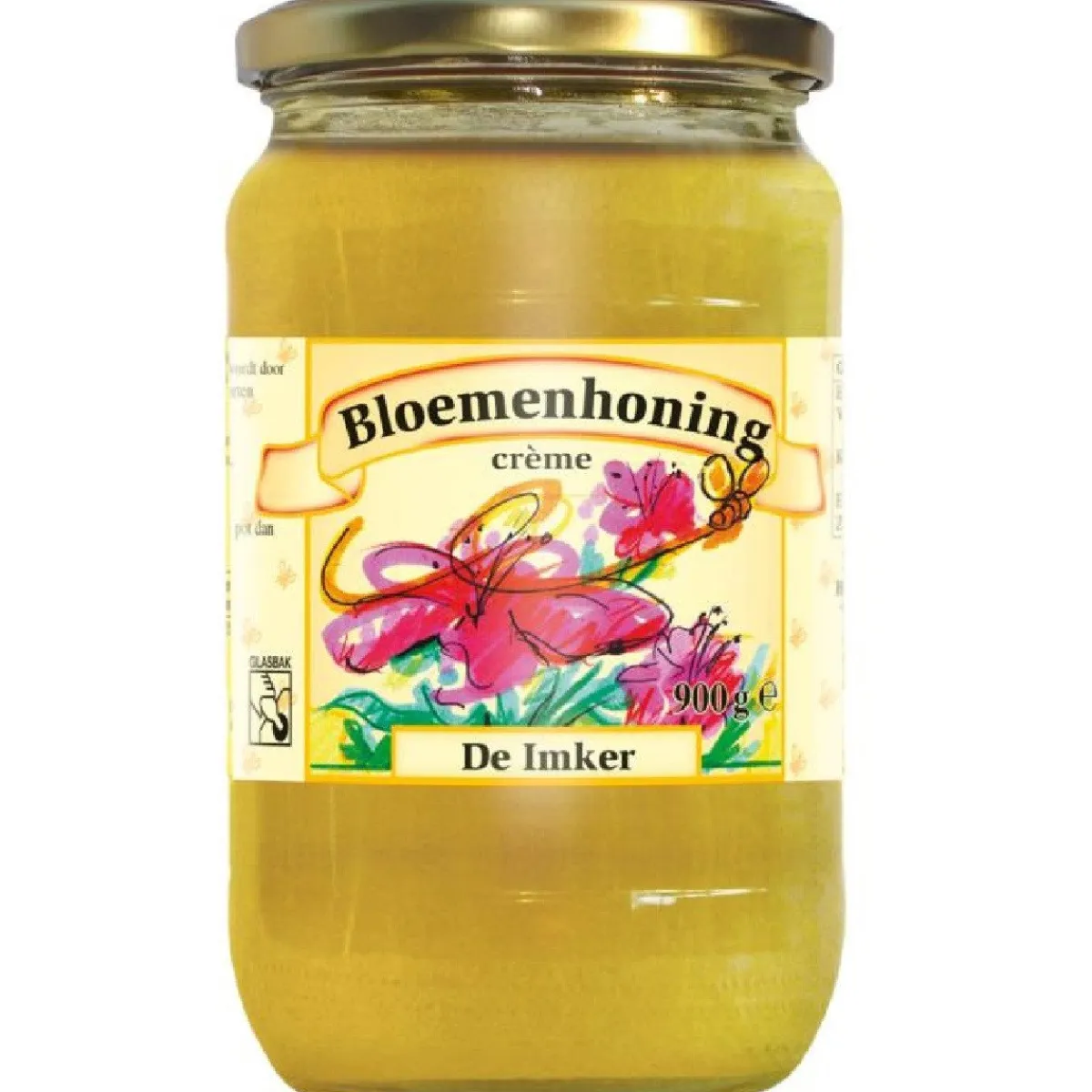 De Traay Imker Bloemenhoning Creme 900g Sale