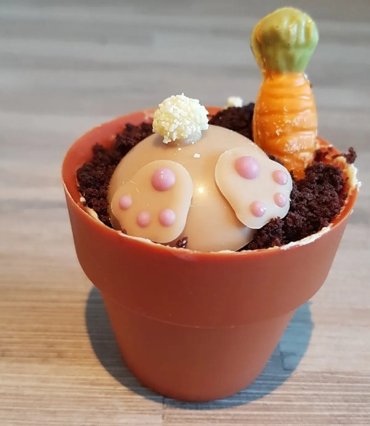 Dobla Chocoladedecoratie Bloempot Large (28 stuks) Best