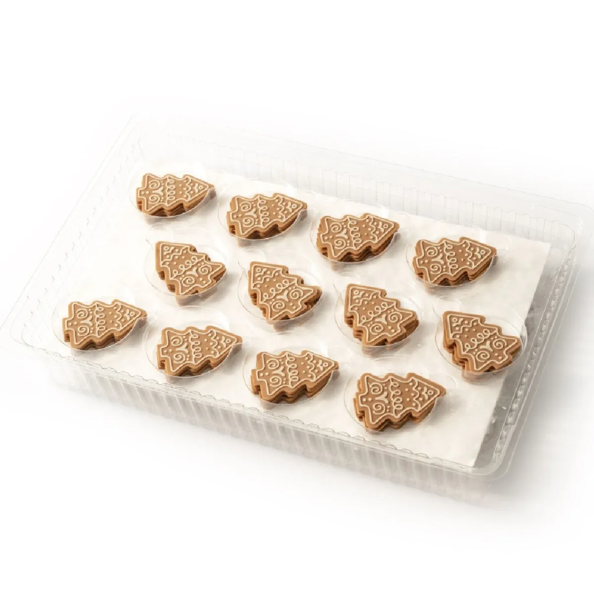 Dobla Chocoladedecoratie Gingerbread Assortiment (96 stuks) Discount