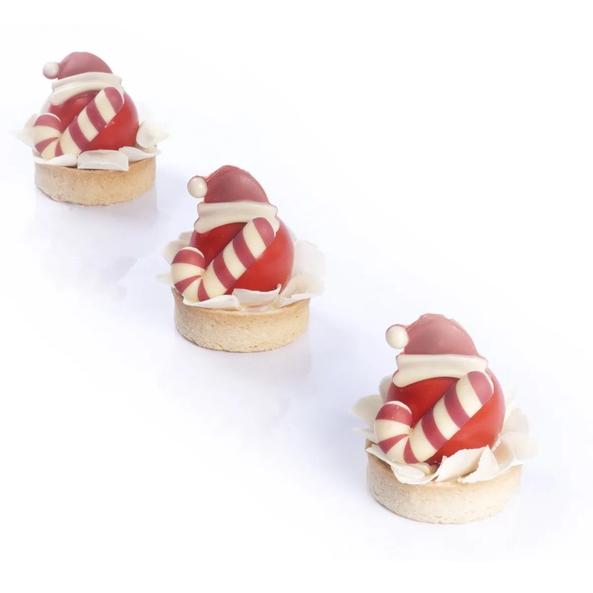 Dobla Chocoladedecoratie Kerstman Muts (218 stuks) Sale