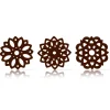 Dobla Chocoladedecoratie Lace Bloemen Puur (216 stuks) Sale
