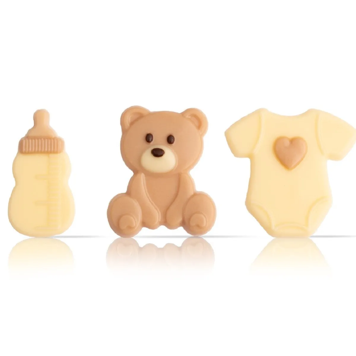 Dobla Chocoladedecoratie Newborn Baby Assortiment (90stuks) Best