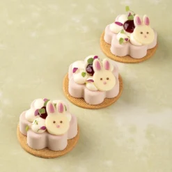 Dobla Chocoladedecoratie Paashaas Wit (90 stuks) Best