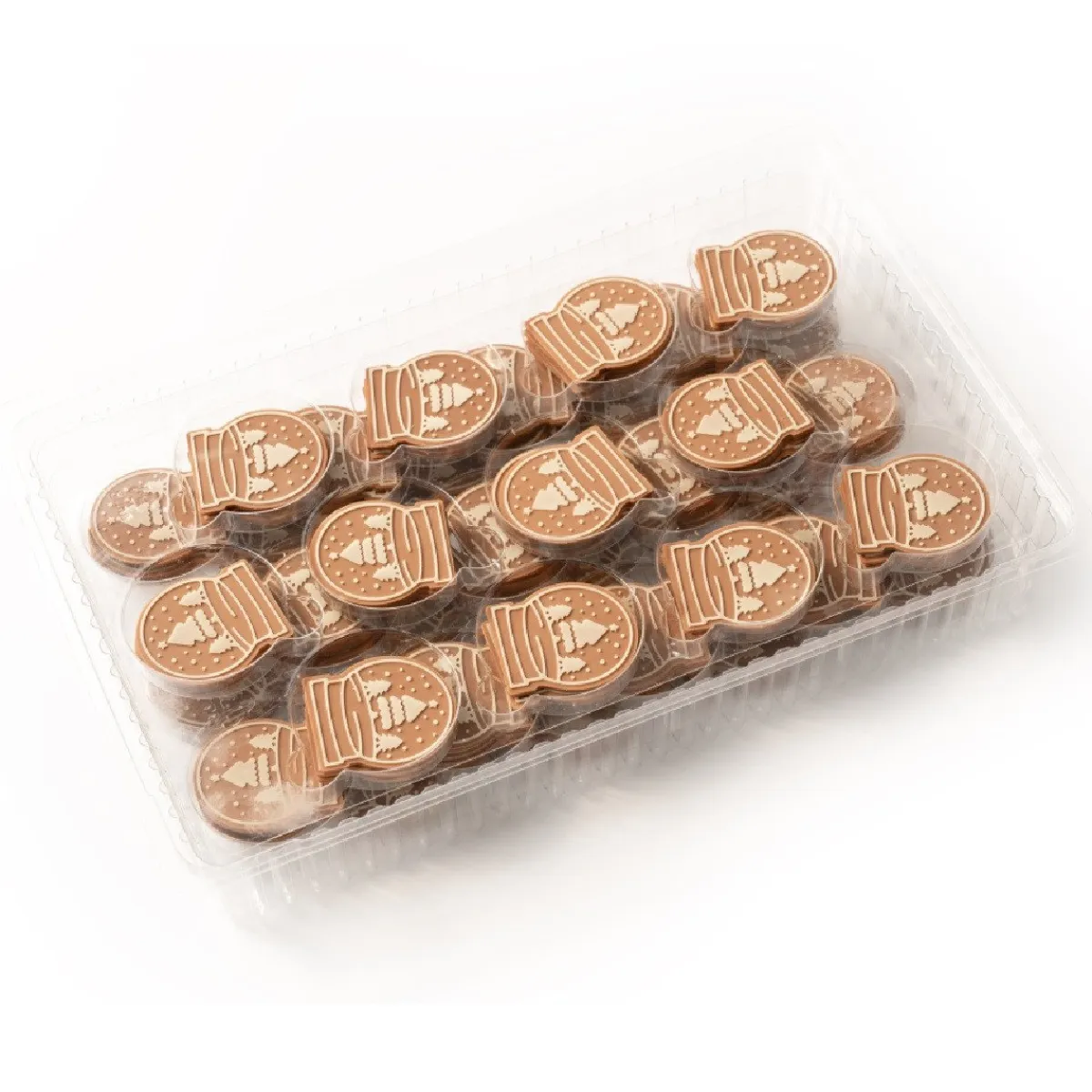 Dobla Chocoladedecoratie Sneeuwbol (144 stuks)