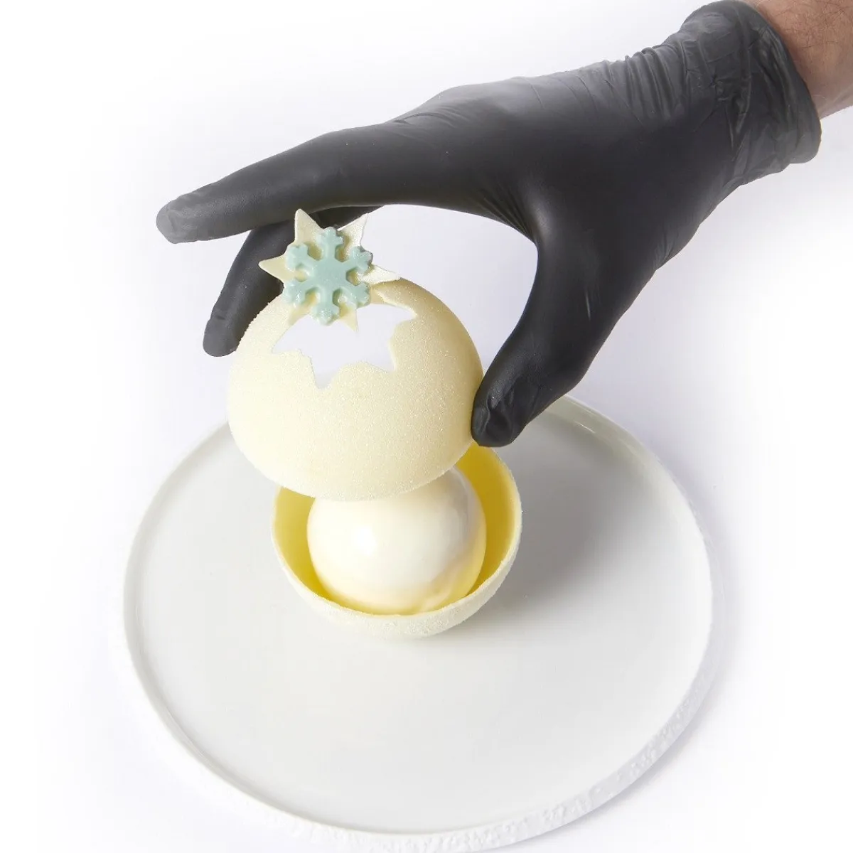 Dobla Chocoladedecoratie Sneeuwvlok (236 stuks) Best
