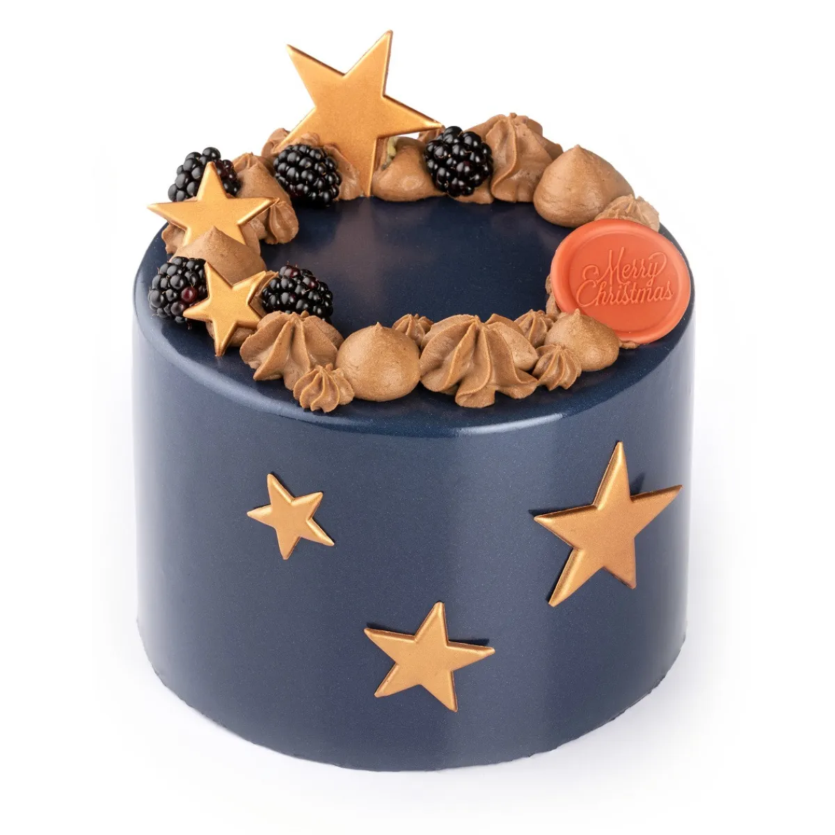 Dobla Chocoladedecoratie Sterren Brons Assortiment (132st) Online