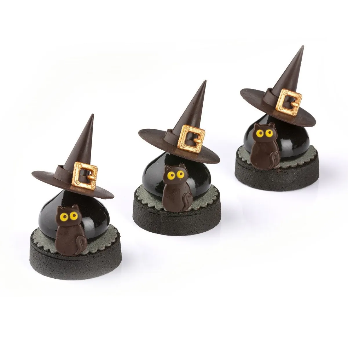 Dobla Chocoladedecoratie Zwarte Kat (90 stuks) Hot
