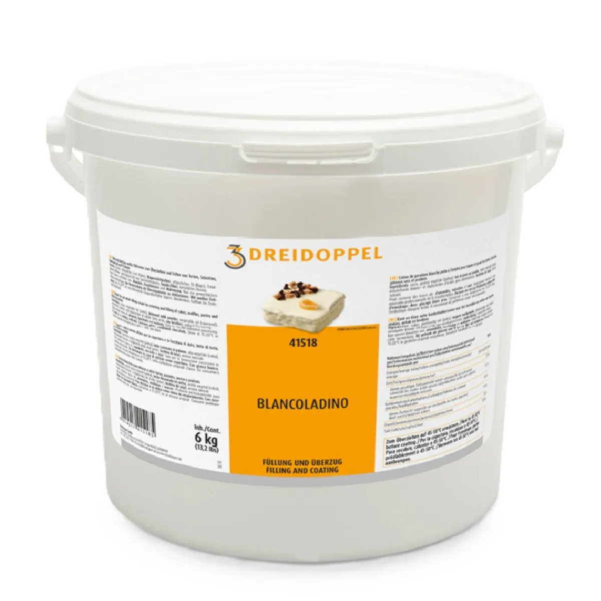 Dreidoppel Chocolade Coating Wit 6kg Clearance