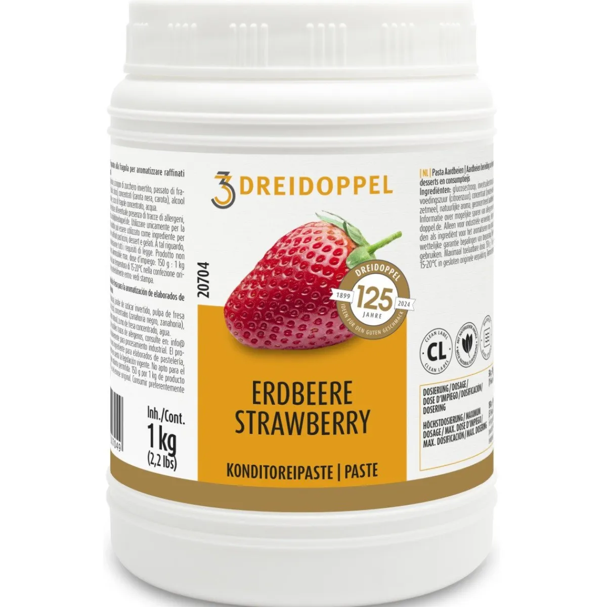 Dreidoppel Compound Aardbei 1kg New