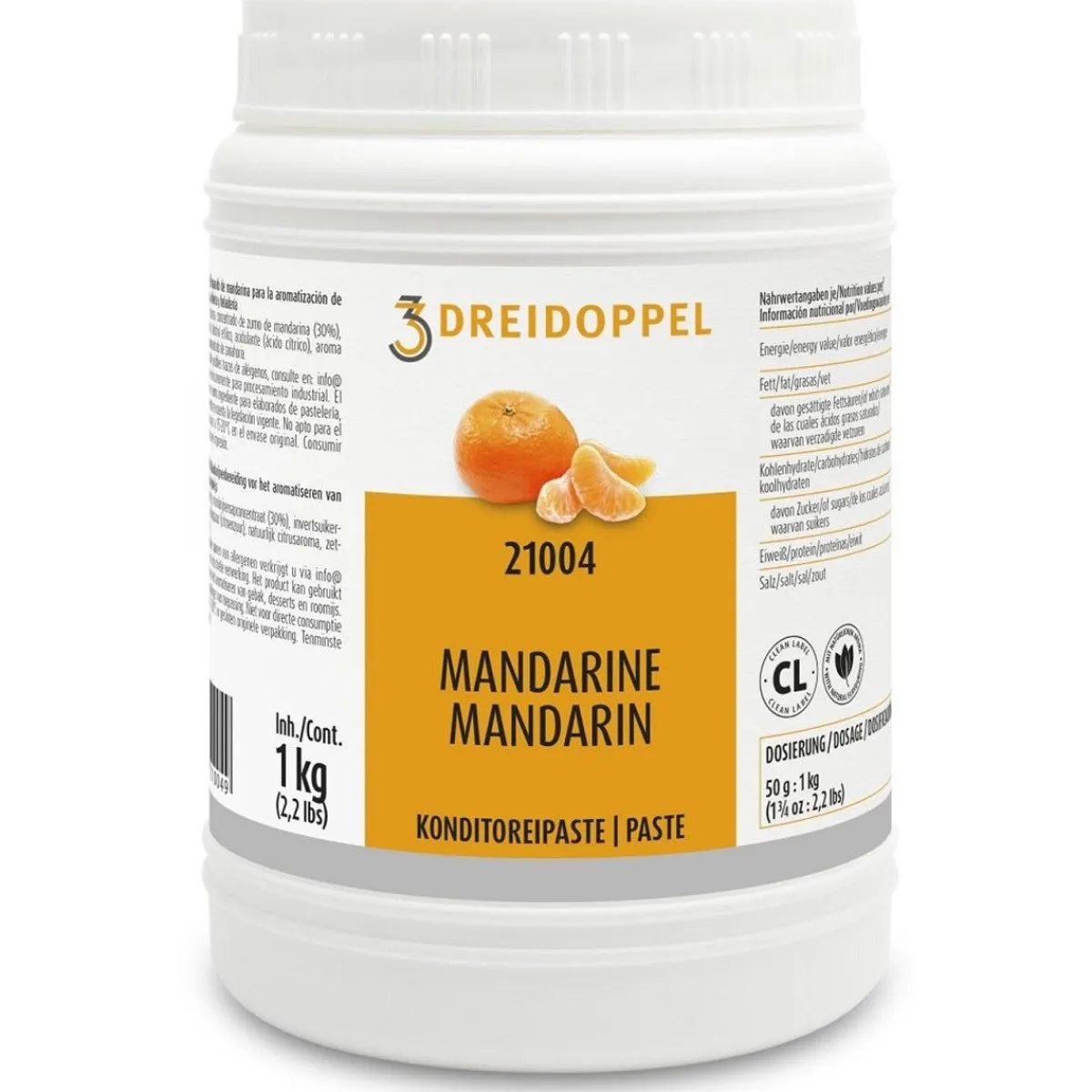 Dreidoppel Compound Mandarijn 1kg
