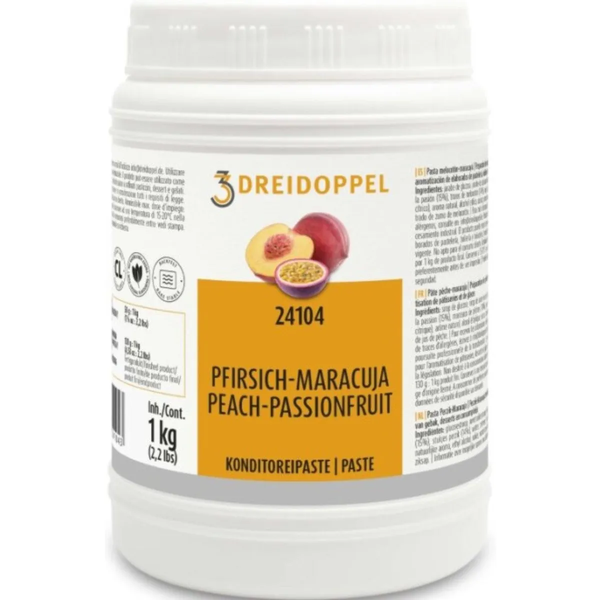 Dreidoppel Compound Perzik/Passievrucht 1kg New