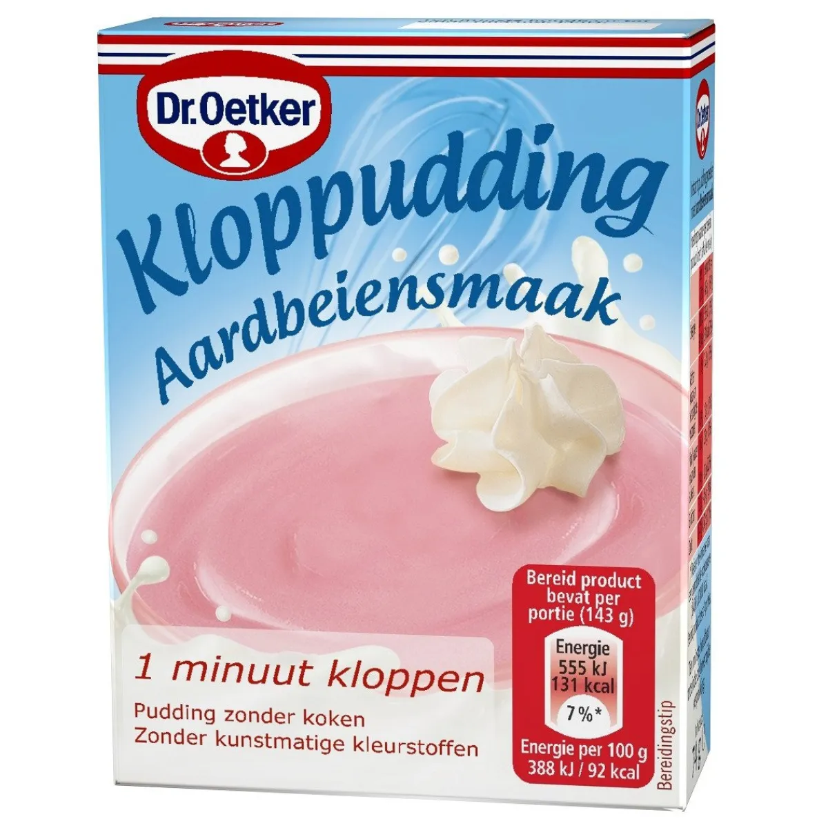 Dr. Oetker Kloppudding Aardbei 74g Clearance