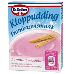Dr. Oetker Kloppudding Framboos 74g Best