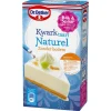 Dr. Oetker Kwarktaart Naturel (zonder bodem) Mix 195g Hot