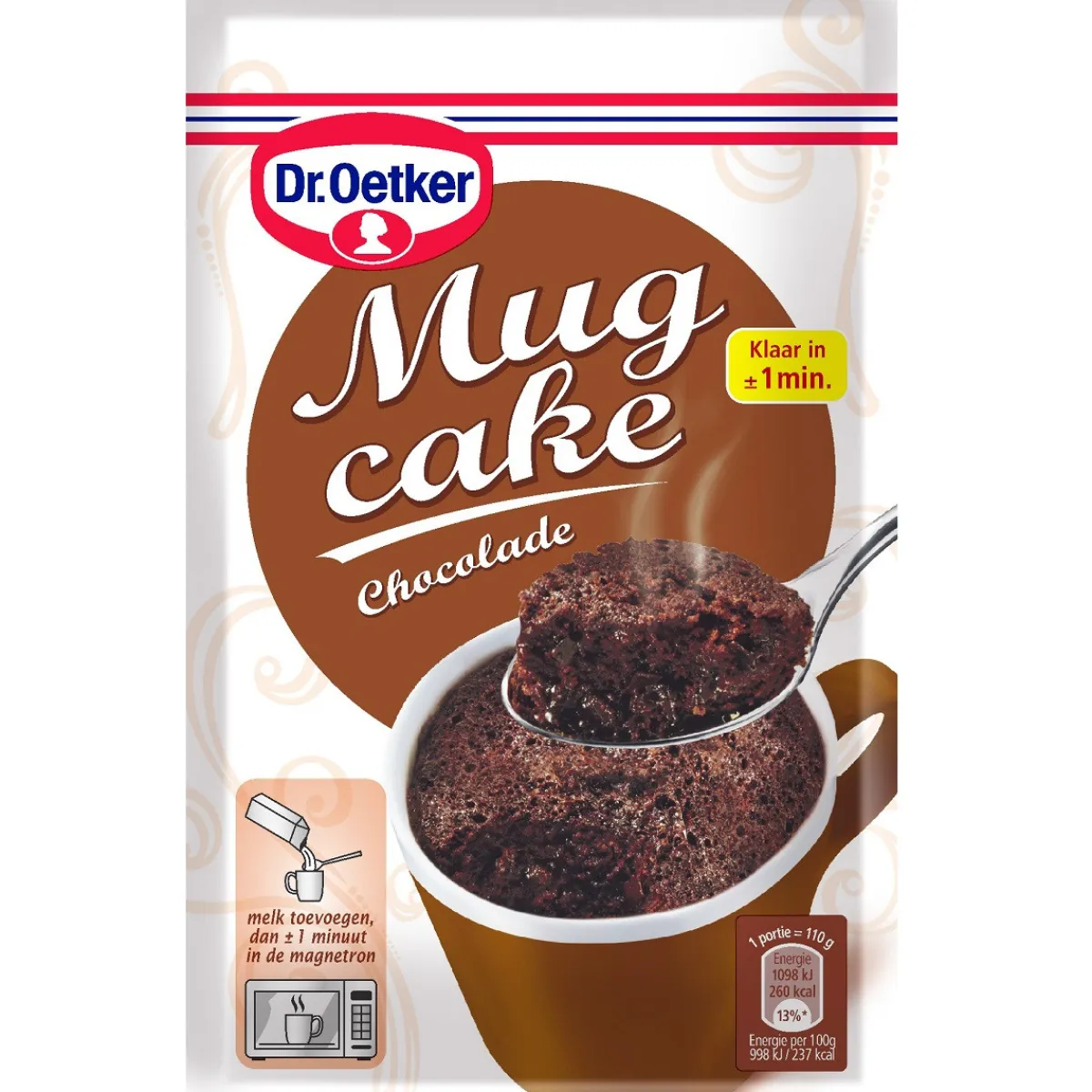 Dr. Oetker Mug Cake Pure Chocolade 60g Outlet