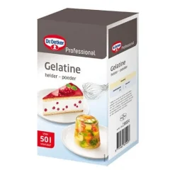 Dr Oetker Professional Dr.Oetker Prof. Gelatinepoeder 1kg Clearance