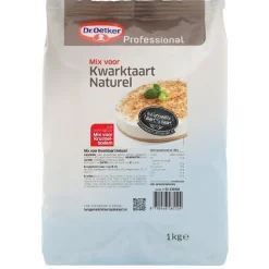Dr Oetker Professional Dr.Oetker Prof. Kwarktaart Naturel mix 1kg Outlet