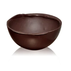 DV Foods DV Chocoladedecoratie Halve Bol Puur 30st Clearance