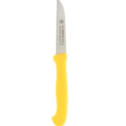 Overig El Herder Gekarteld Schilmes RVS Geel 8cm Clearance