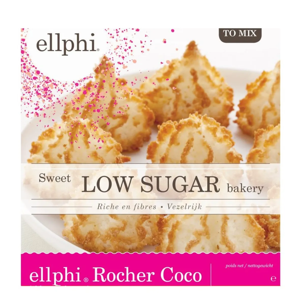 Ellphi Kokosmakronen-mix Suikervrij 500g Discount