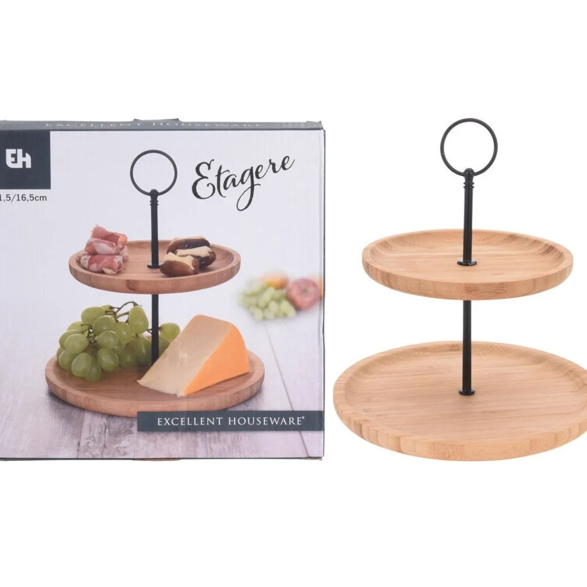Overig Etagere Bamboe 2-Laags Sale