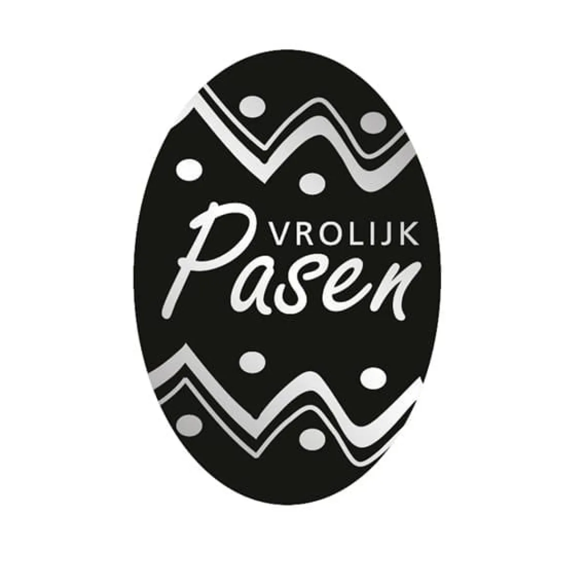 Overig Etiket 'Vrolijk Pasen' 500 stuks New
