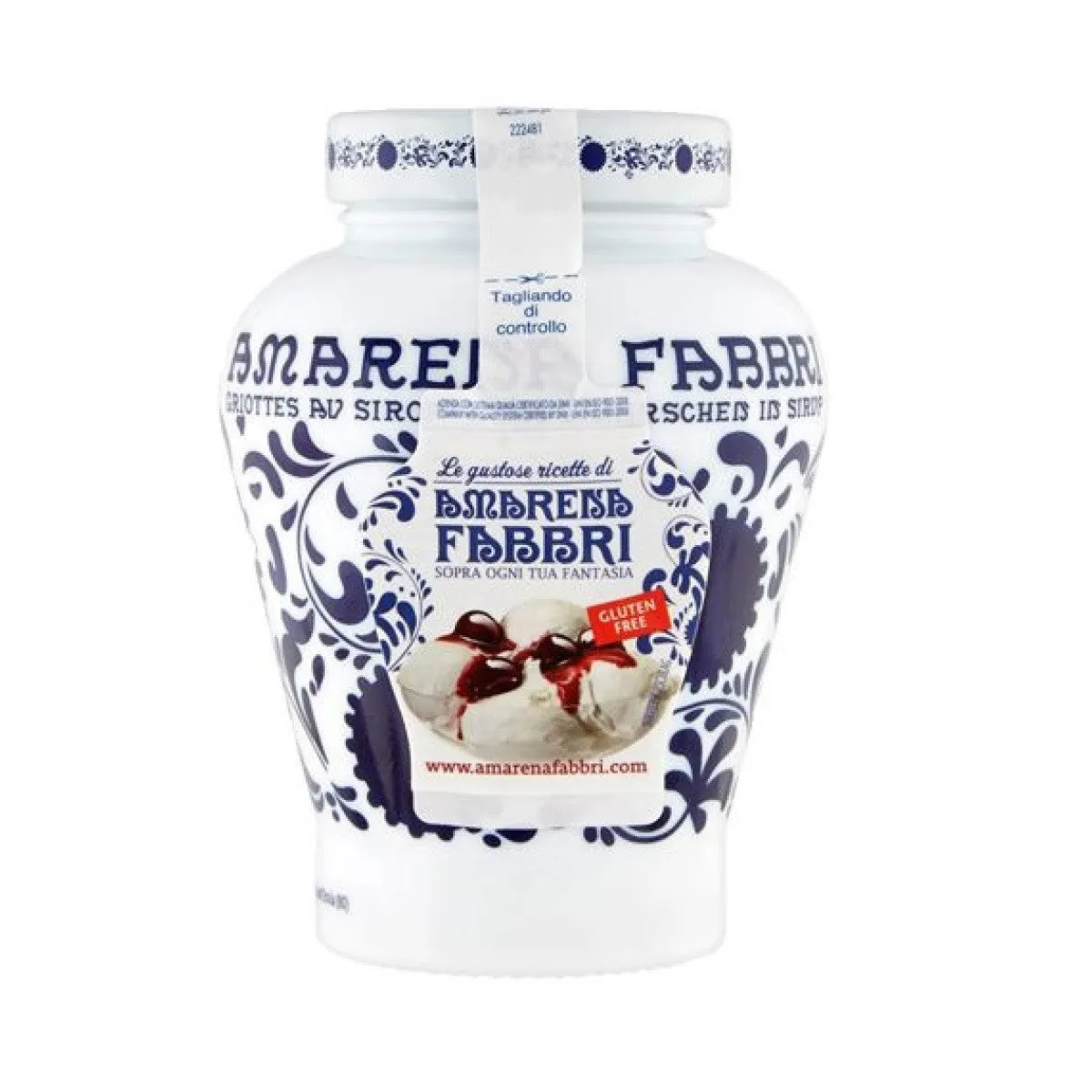 Fabbri Amarena Kersen op Siroop 600g Best