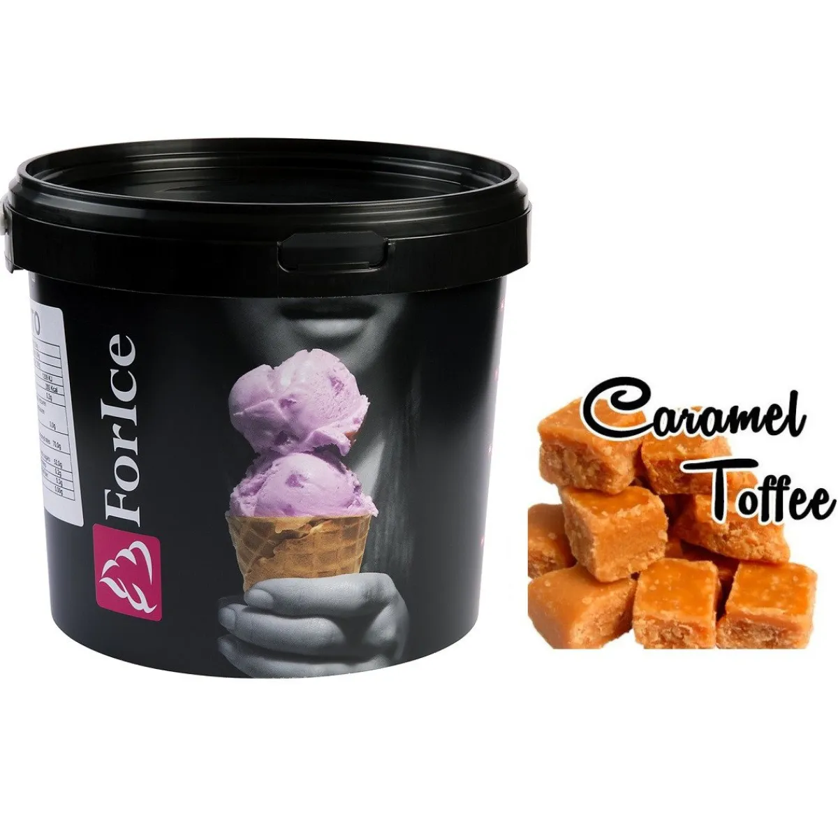 ForIce Smaakpasta Caramel Toffee 3kg Hot