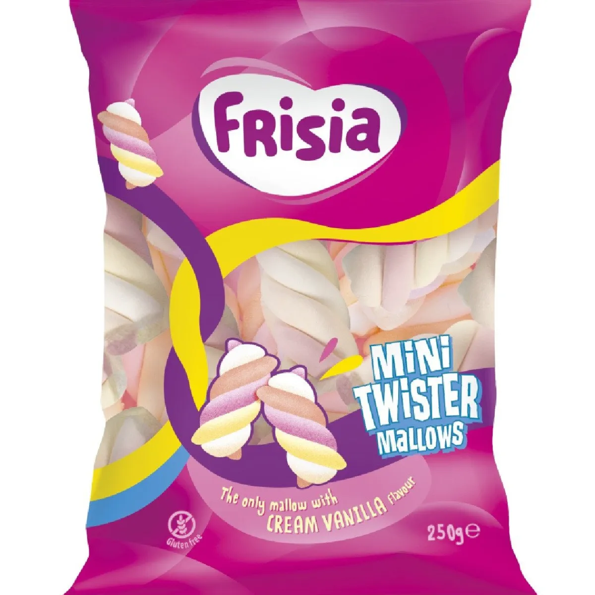 Overig Frisia Marshmallow Mini Twister Mix 250g Discount