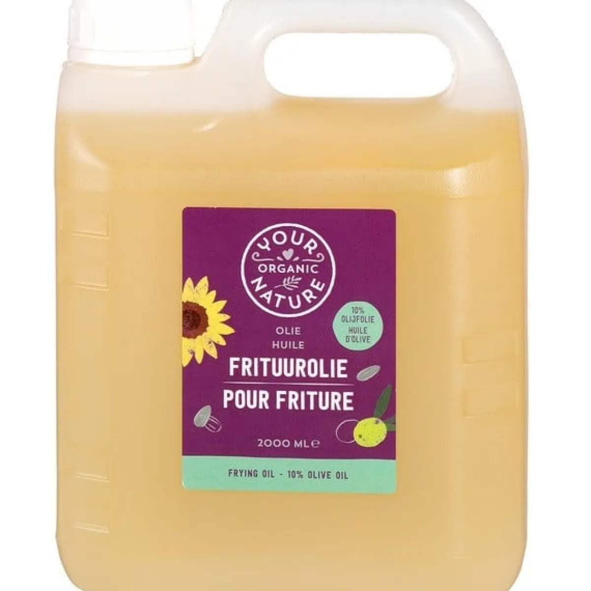 Your Organic Nature Frituurolie (met 10% Olijfolie) Biologisch 2L