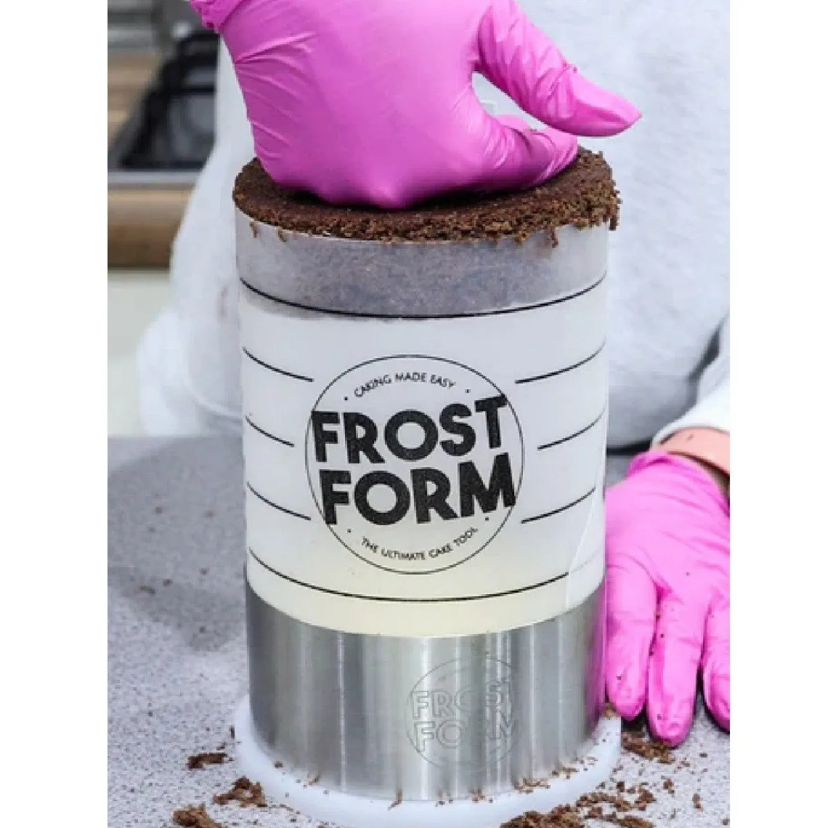 Frost Form Taart Coating Kit Rond 15cm New