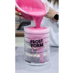 Frost Form Taart Coating Kit Rond 15cm New