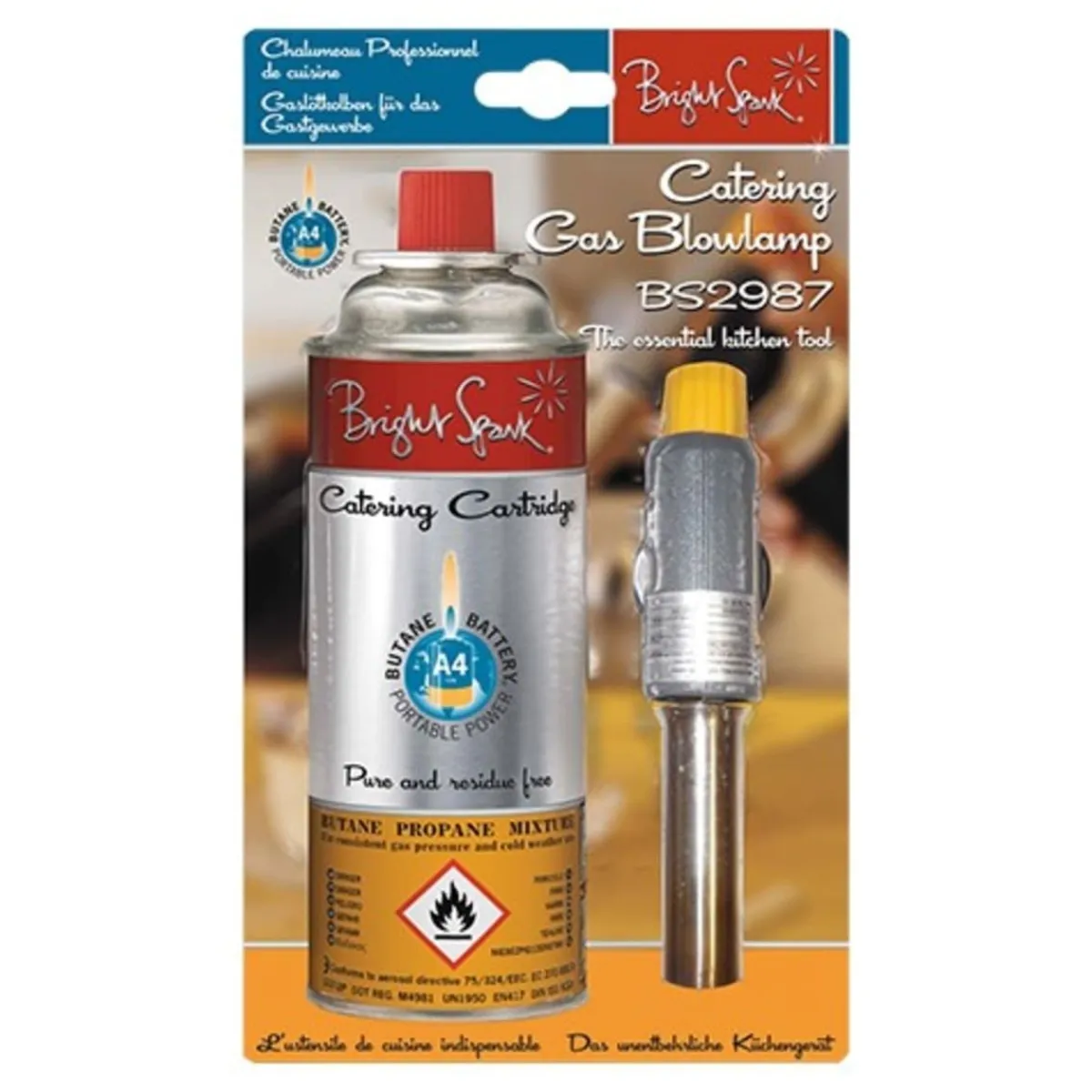 Overig Gasbrander Ontsteking (Creme Brulee) met Gasbus** Outlet