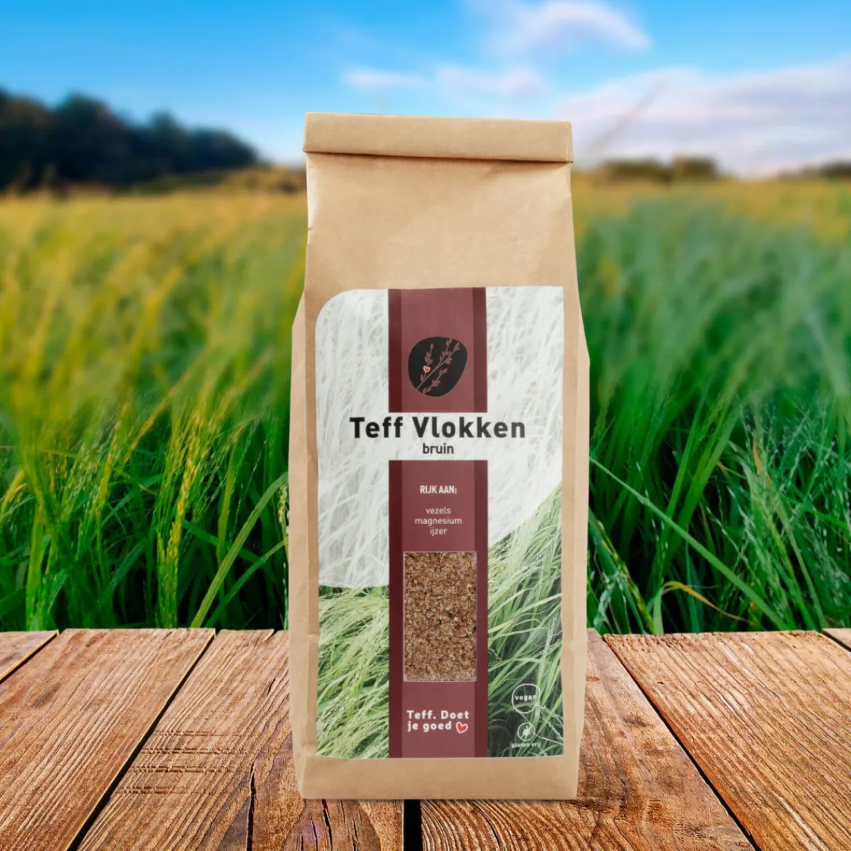 Overig Gebroken Teff (Vlokken) 500 gram Sale
