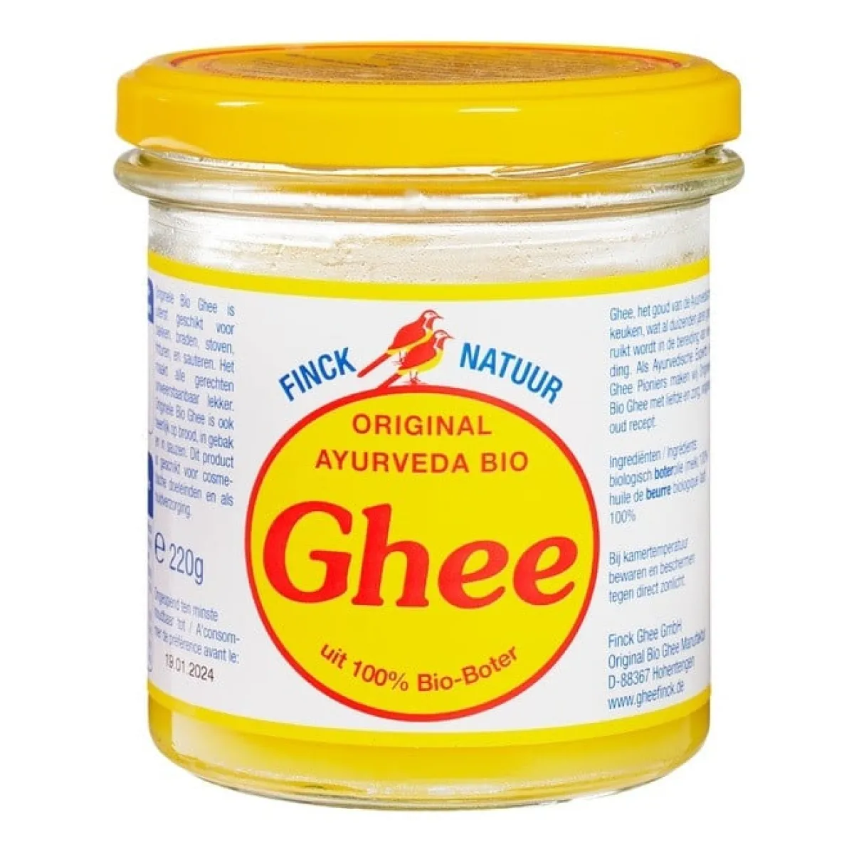 Overig Geklaarde Boter (Ghee) Biologisch 220g