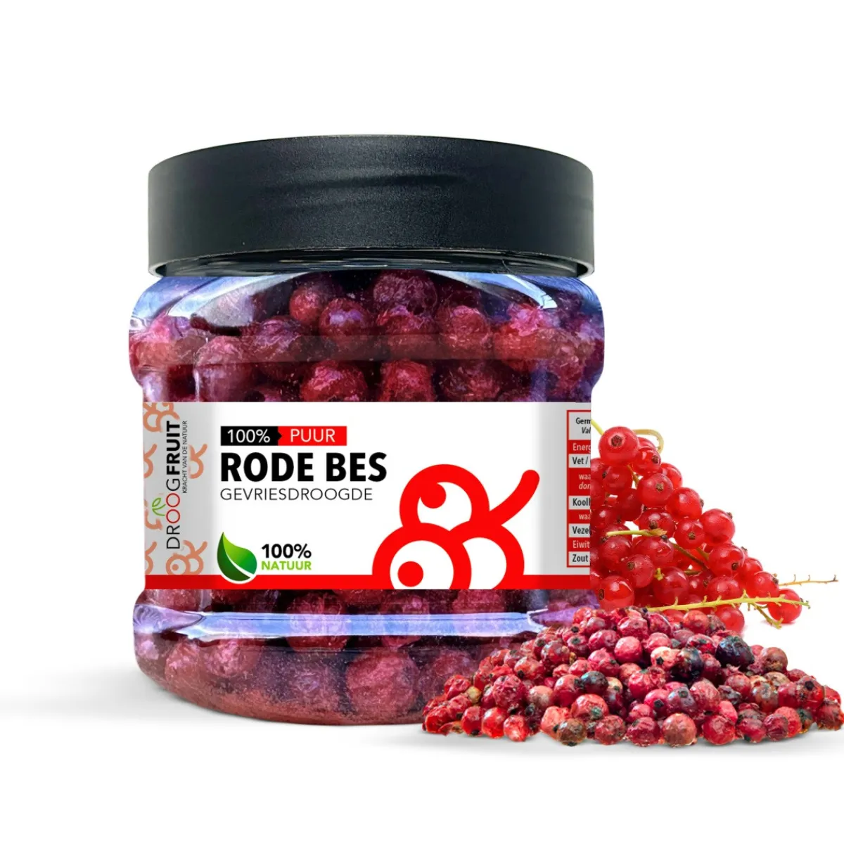 Overig Gevriesdroogde Rode Bessen 50g
