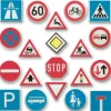 Günthart Fondantschildjes Verkeersborden 100st. New