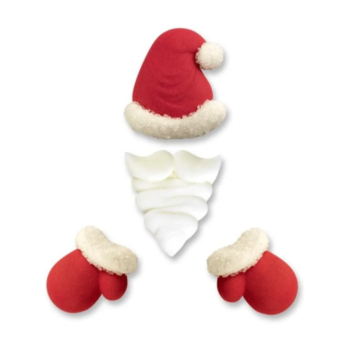Günthart Suikerdecoratie Kerstman 96st. Hot