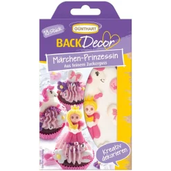 Günthart Suikerdecoratie Prinses en Unicorn 18st. New