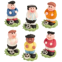 Günthart Suikerdecoratie Voetballers 24st. Clearance