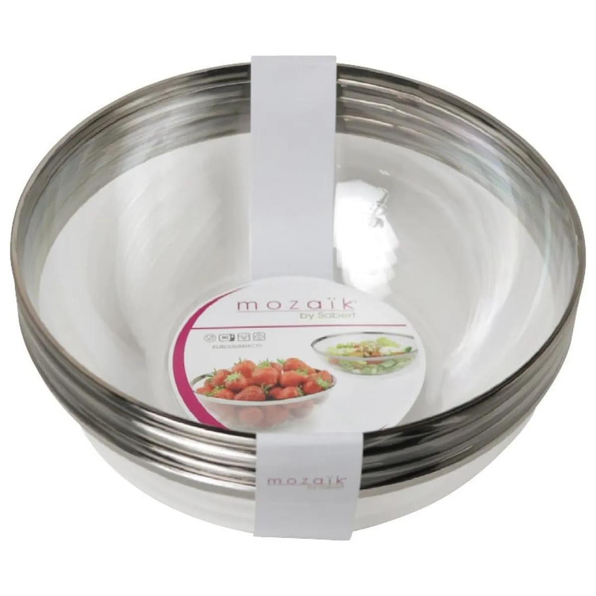 Overig Grondstoffen Bakje Plastic Ø14cm (0,4l) Set/8 New