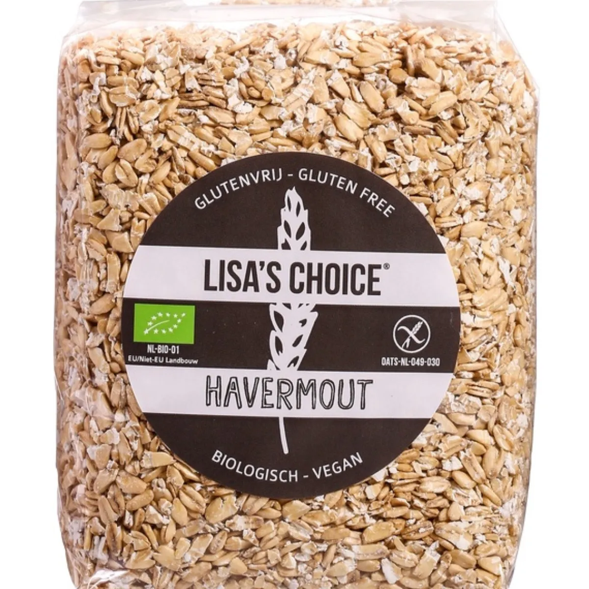 Lisa's Choice Havermout Biologisch (Glutenvrij) 450g New