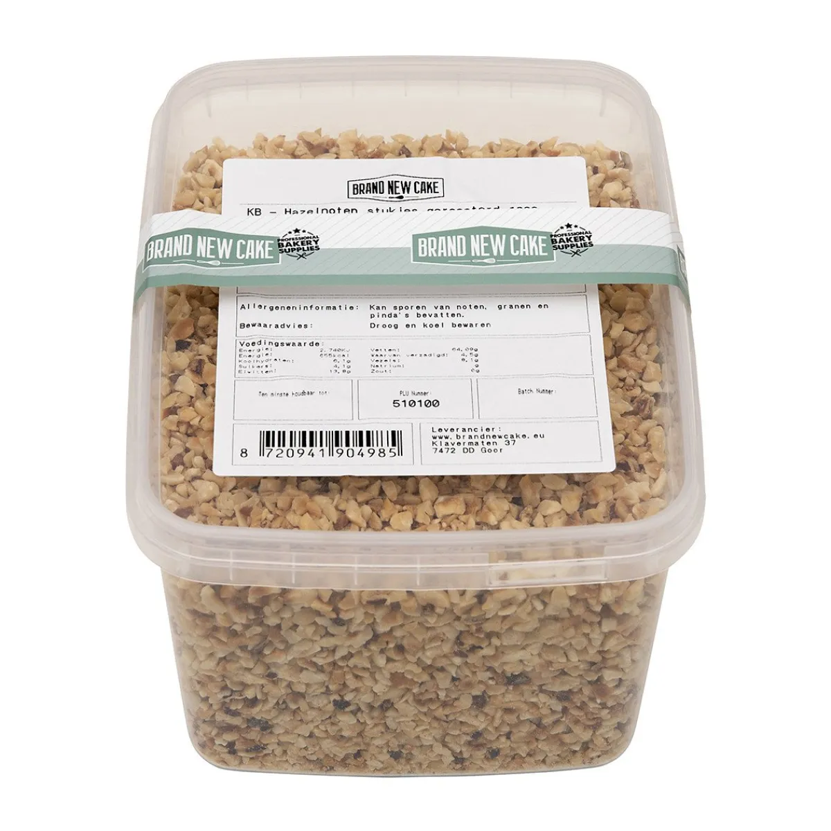 BrandNewCake Hazelnoten Stukjes Geroosterd 1kg Discount
