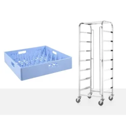 Hendi Afwaskorven trolley - 7x 500x500 mm Sale