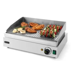 Hendi Bakplaat geribbeld geheel geribd 230V/2400W New