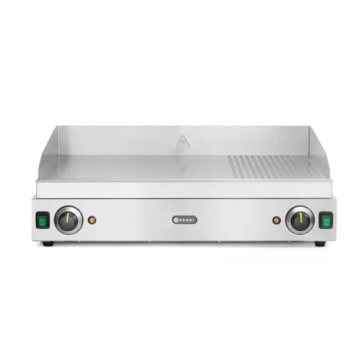 Hendi Bakplaat 1/3 geribbeld 2/3 glad 1/3 geribd 230V/3500W Outlet