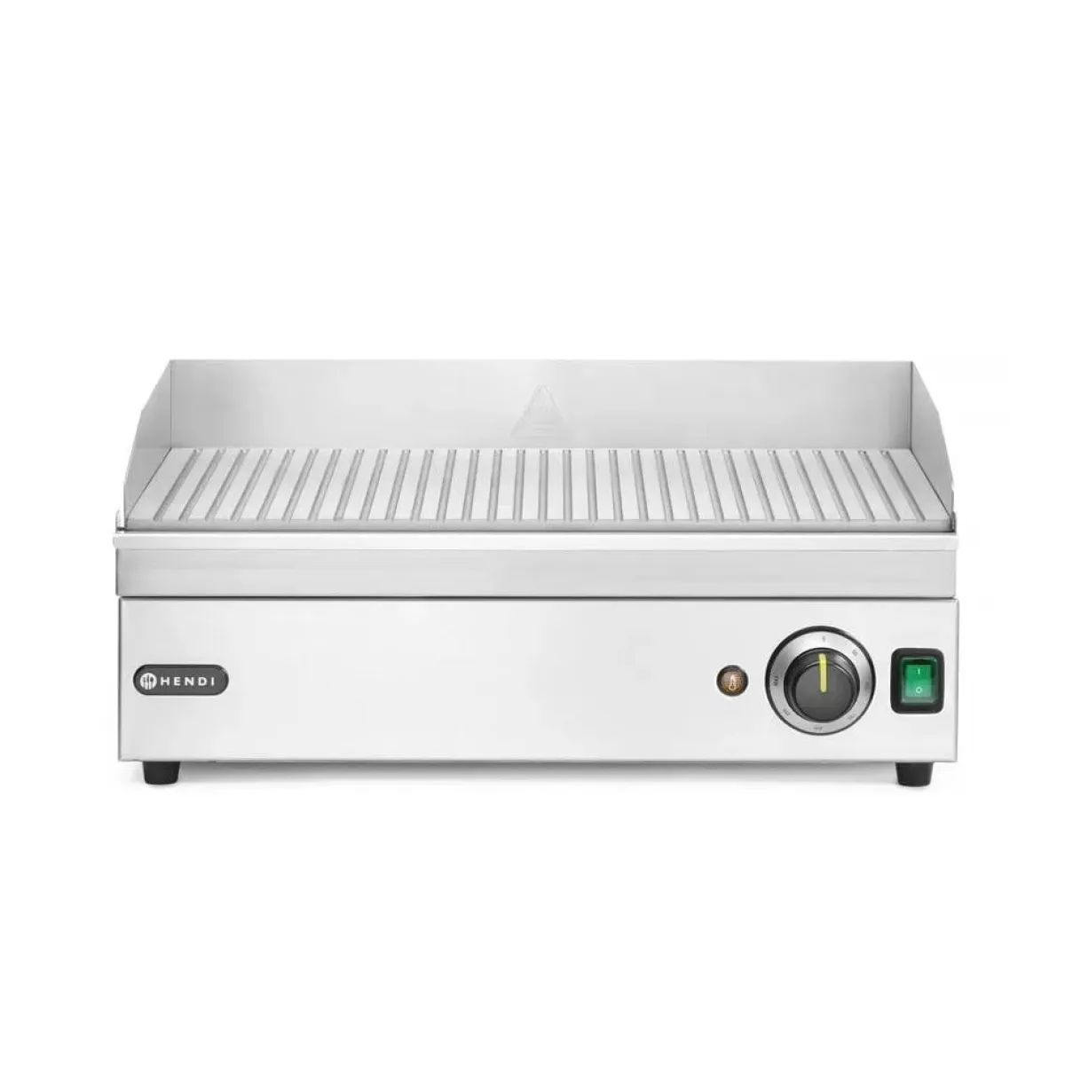 Hendi Bakplaat geribbeld 220V/2400W Hot