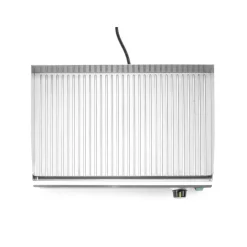Hendi Bakplaat geribbeld 220V/2400W Hot