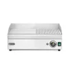 Hendi Bakplaat half geribbeld 220V/2400W Clearance
